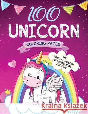 Jumbo Unicorn Coloring Book Hall, Harper 9781999094454 Happy Harper