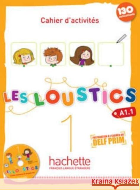 Les Loustics 1 ćwiczenia + CD HACHETTE Capouet, Marianne 9782011559050