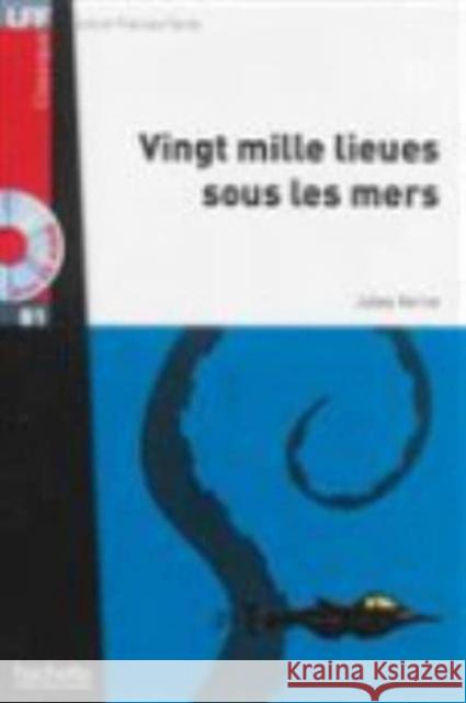 Vingt mille lieues sous les mers - Book + online audio Jules Verne 9782011559760 Hachette