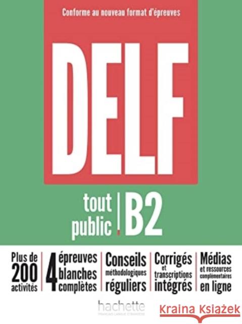 DELF tout public B2 - Nouveau format d'epreuves Risueno, Magali 9782016286647
