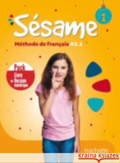Sesame: Livre de l'eleve 1 + version numerique Marianne Capouet Hugues Denisot  9782017139454