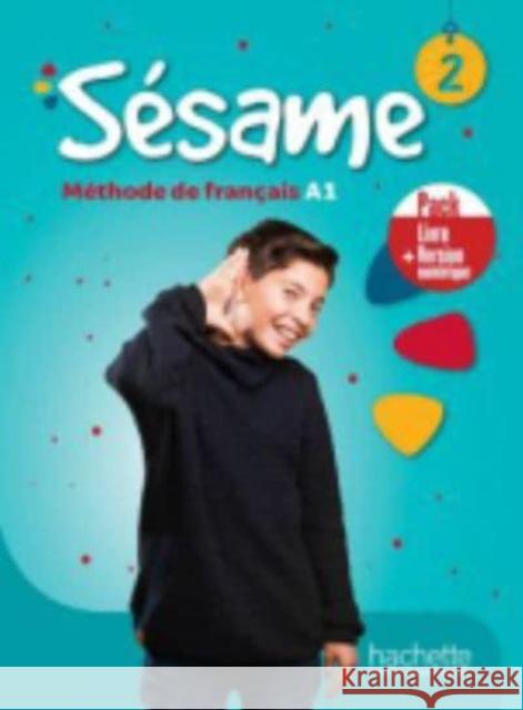 Sesame 2 A1 podręcznik + online Denisot, Hugues 9782017139478 Hachette
