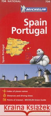 Michelin Spain & Portugal Michelin Travel & Lifestyle   9782067171374 Michelin Travel Publications