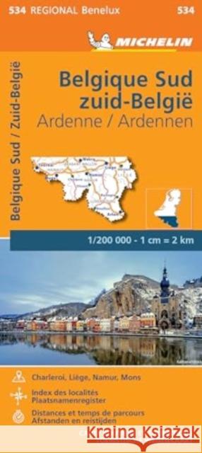 Belgium South Ardennes Michelin 9782067183483