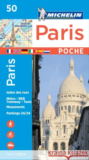 Paris Pocket - Michelin City Plan 50: City Plans Michelin 9782067211520 Michelin Travel Publications