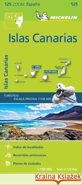 Iles Canaries - Zoom Map 125: Map Michelin 9782067217959