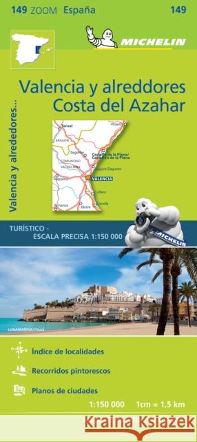 Valencia C.D. Azahar - Zoom Map 149: Map Michelin 9782067218253 Michelin Editions des Voyages