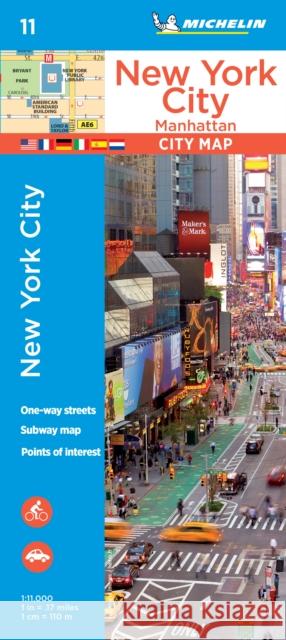 New York: Manhattan - Michelin City Plan 10: City Plans Michelin 9782067228870 Michelin Travel Publications