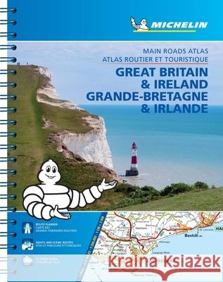 Michelin Straßenatlas Großbritannien & Irland mit Spiralbindung : Maßstab 1:300.000  9782067235861 Michelin