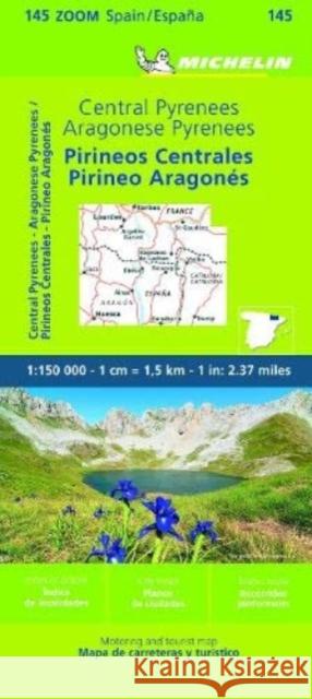 Pyrenees Central - Zoom Map 145 Michelin 9782067258884