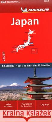 Japan - National Map 802 Michelin 9782067259683