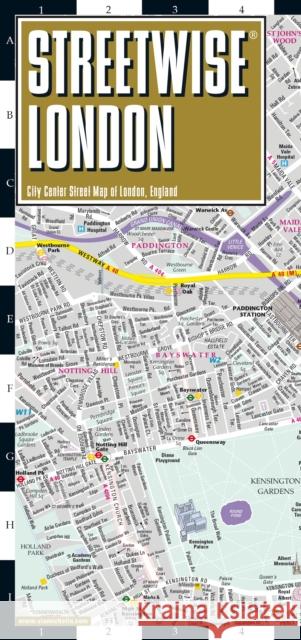 Streetwise London Map - Laminated City Center Street Map of London, England: City Plan Michelin 9782067259928 Michelin Editions des Voyages