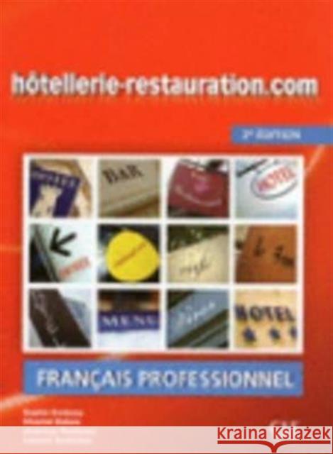 Hotellerie-restauration.com: Livre de l'eleve + DVD Sophie Corbeau 9782090380460 Cle International