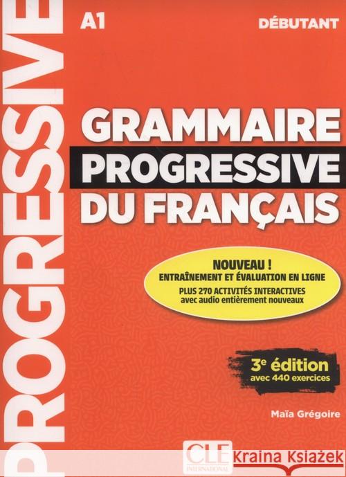 Vocabulaire progressif du Francais... A1 + CD ed.3 Gregoire Maia 9782090380996