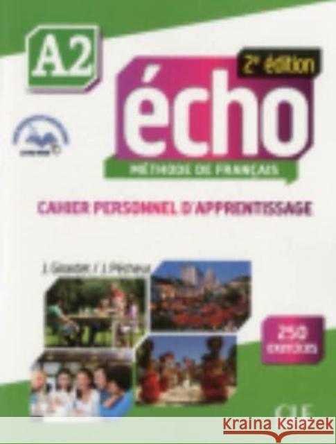 Echo A2 Workbook & Audio CD [With CD (Audio)] Girardet Jacky 9782090385939 Cle International