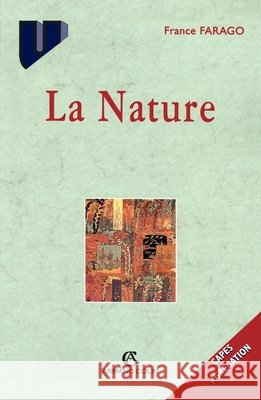 La Nature France Farago 9782200252113 Armand Colin