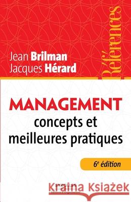 Management: Conseils et meilleures pratiques Jean Brilman, Jacques Hérard 9782212551792