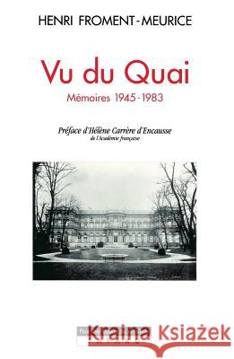 Vu du Quai Froment-Meurice-H 9782213602073