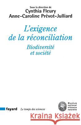 L'exigence de la r?conciliation Fleury-C 9782213668598 Fayard