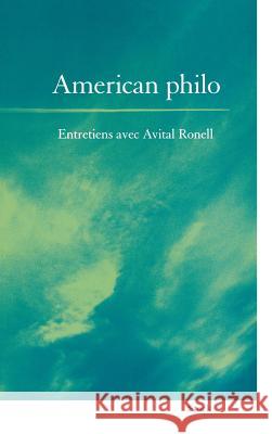 American philo Ronell-A 9782234058408 Stock