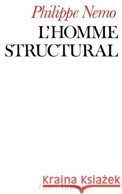 L'homme structural Nemo-P 9782246001843 Grasset