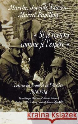 Si je reviens comme je l'esp?re Bosshard+cazals+offenstad 9782246654315