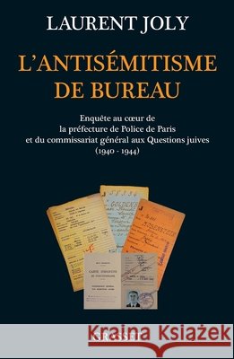 L'antis?mitisme de bureau Joly-L 9782246736912