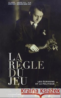 La r?gle du jeu n?48 Sans Auteur 9782246786764 Grasset