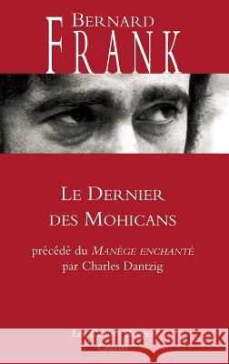 Le dernier des Mohicans Frank-B 9782246788720