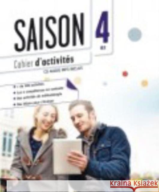 Saison: Cahier d'exercices B2 + CD  9782278081110 Didier