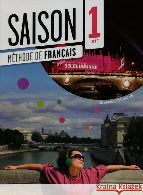 Saison 1 podręcznik + CD + DVD DIDIER Cocton Marie-Noelle Heu Elodie Houssa Catherine 9782278082650
