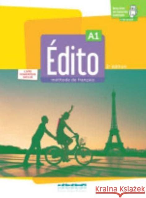 Edito A1 - edition 2022-2024 - Livre + numerique inclus Sylvie Pons 9782278104468