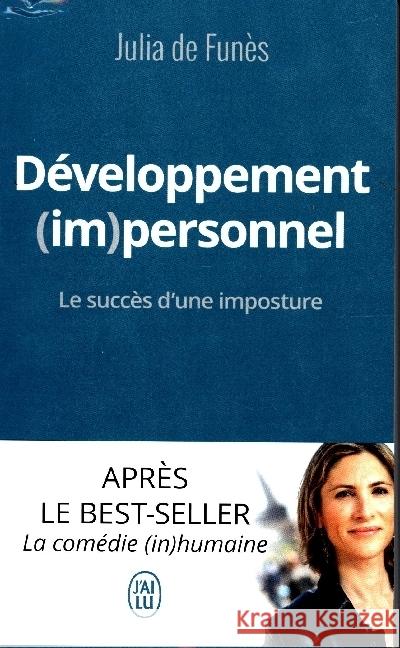 Developpement (Im)Personnel Funès, Julia de 9782290231074