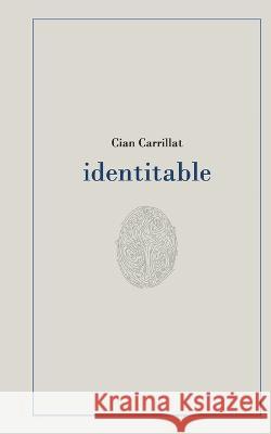 identitable Cian Carrillat 9782322461134