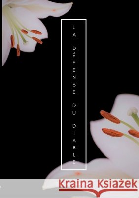 La d?fense du diable M?lodie Morel 9782322599486