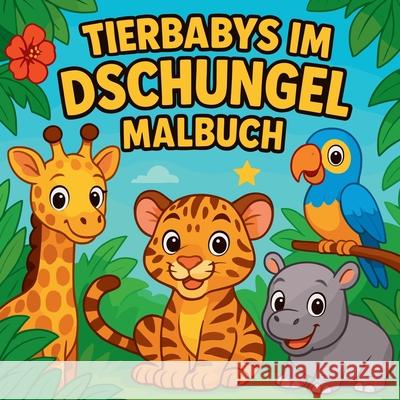 Tierbabys im Dschungel - Malbuch Chris Martin 9782325859464 Chris Martin