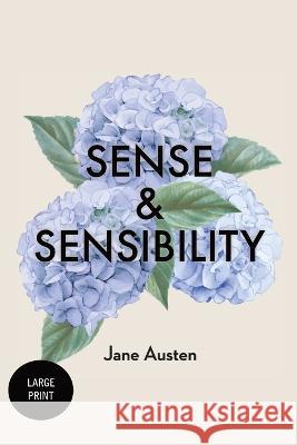 Sense and Sensibility: Large Print Jane Austen   9782383041122 Editions Samarkand