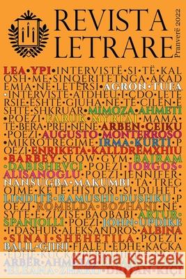 Revista Letrare: Pranverë 2022 Musabelliu, Ornela 9782390690009 Rl Books
