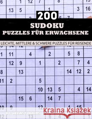 Sudoku Puzzles für Erwachsene Deeasy Books 9782434499391