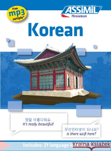 Korean Phrasebook Inseon Kim, Bum-Joon Park 9782700507645