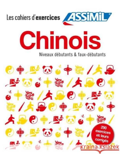 Coffret Cahiers d'exercices CHINOIS: débutants + faux débutants Helene Arthus 9782700508680