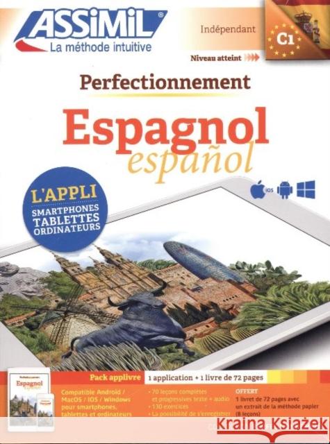 Espagnol C1 - Pack applivre : 1 application + 1 livre de 72 pages David Tarradas Agea 9782700564198