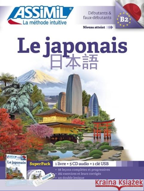 Le Japonais Superpack (Book + 4 CD audio + 1Mp3 USB) Toshiko Mori 9782700580907