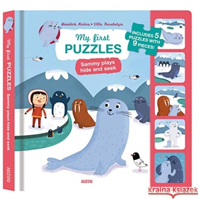 My First Puzzles: Sammy Plays Hide and Seek Benedicte Riviere 9782733877647