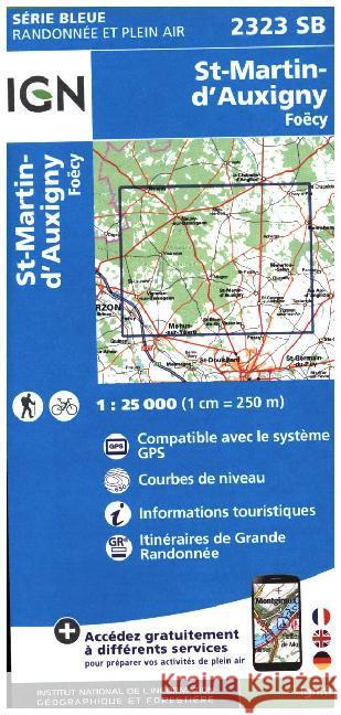 St-Martin-d'Auxigny / Foecy: 2015  9782758534181 Institut Geographique National