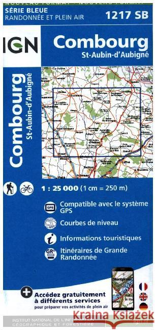 Combourg / St-Aubin-d'Aubigne: 2016  9782758535300 Institut Geographique National
