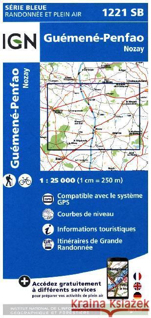 Guemene / Penfao / Nozay: 2016  9782758535348 Institut Geographique National