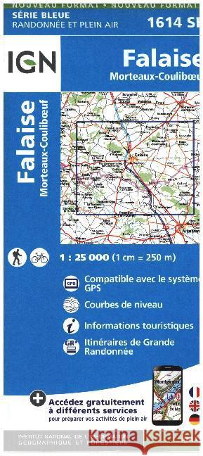 Falaise / Morteaux-Couliboeuf: 2016  9782758535454 Institut Geographique National