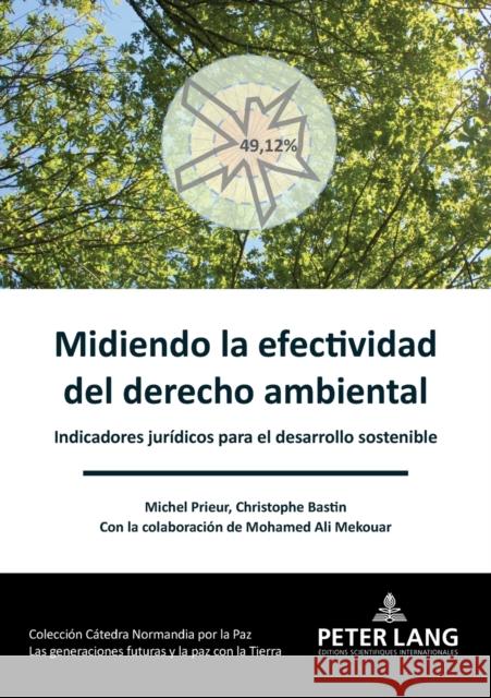 Midiendo la efectividad del derecho ambiental; Indicadores jurídicos para el desarrollo sostenible Prieur, Michel 9782807619913 P.I.E-Peter Lang S.A., Editions Scientifiques