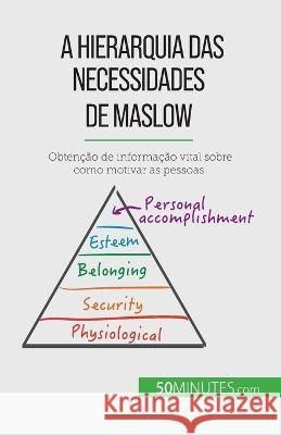 A Hierarquia das Necessidades de Maslow: Obtencao de informacao vital sobre como motivar as pessoas Pierre Pichere   9782808065771 50minutes.com